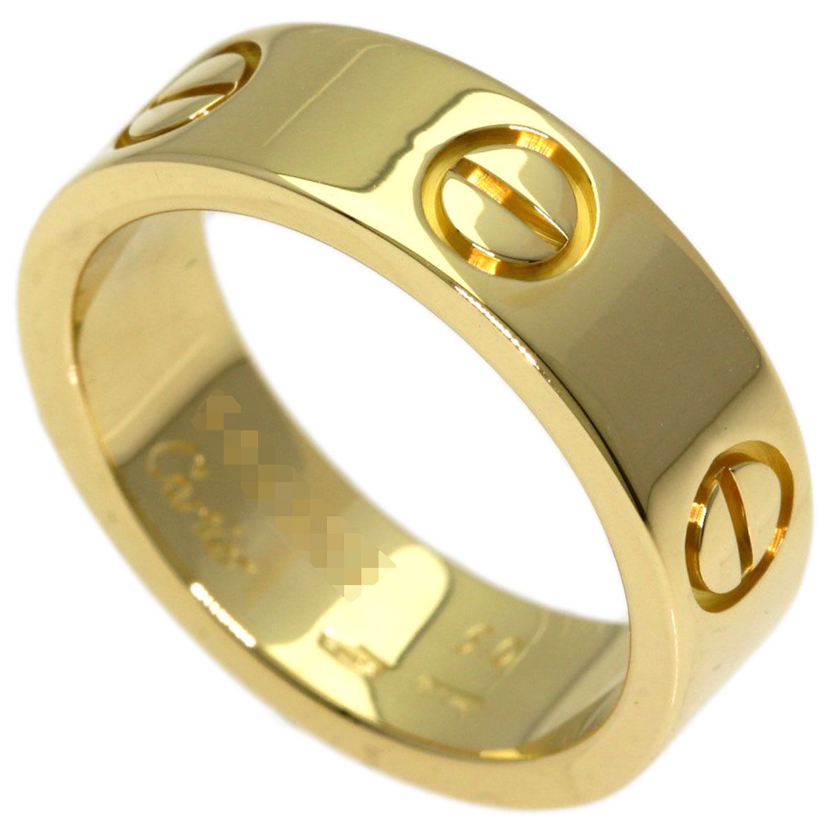 Cartier Love Ring 50 18K Yellow Gold