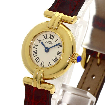 Cartier Must Colisee Watch Leather — view 3