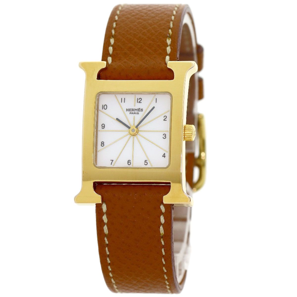 Hermes H Watch Leather
