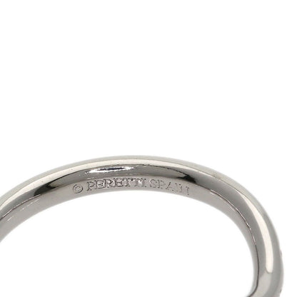 Tiffany & Co Curved Band Diamond Ring 18K White Gold — view 5