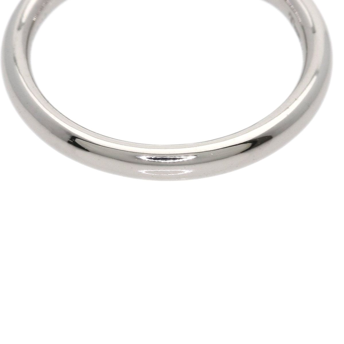 Tiffany & Co Curved Band Diamond Ring 18K White Gold — view 8