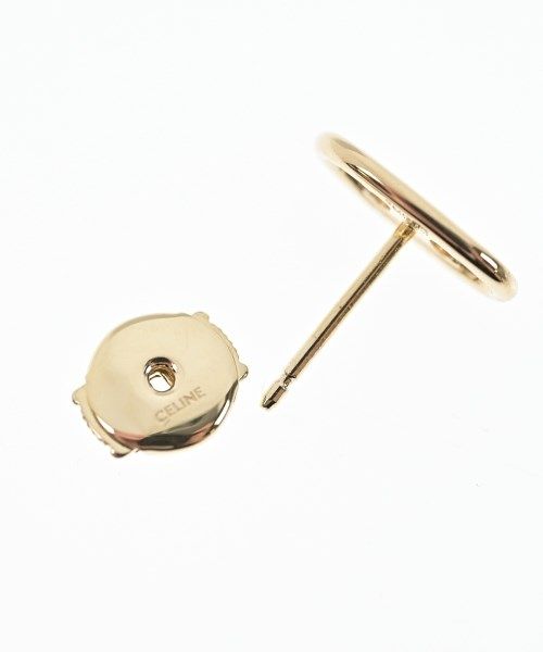 Celine Maillon Triomphe Earrings 18K Yellow Gold New — view 4