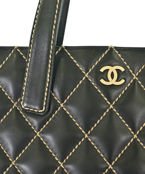 Chanel Wild Stitch Tote Bag CC Logo — view 7