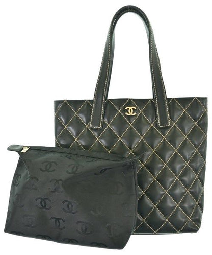 Chanel Wild Stitch Tote Bag CC Logo