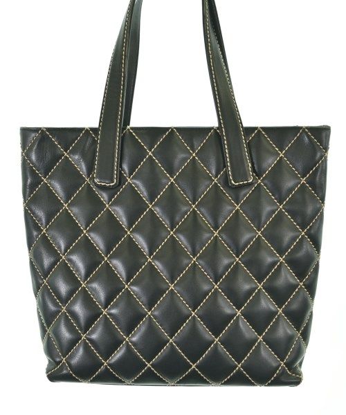 Chanel Wild Stitch Tote Bag CC Logo — view 3