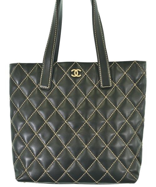 Chanel Wild Stitch Tote Bag CC Logo — view 2