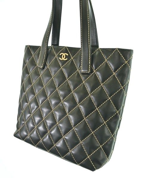 Chanel Wild Stitch Tote Bag CC Logo — view 6
