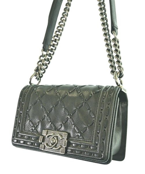 Chanel Boy Chain Shoulder CC Logo Bag — view 6