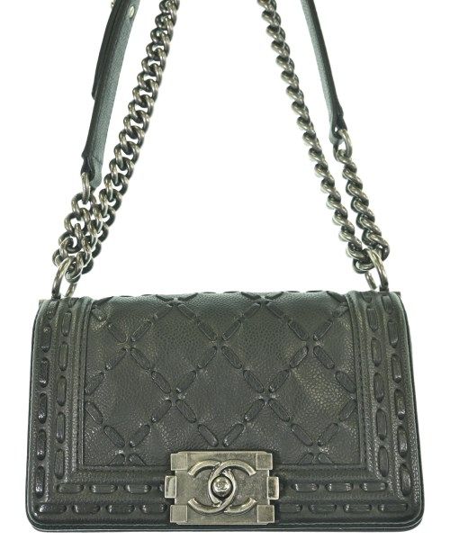 Chanel Boy Chain Shoulder CC Logo Bag