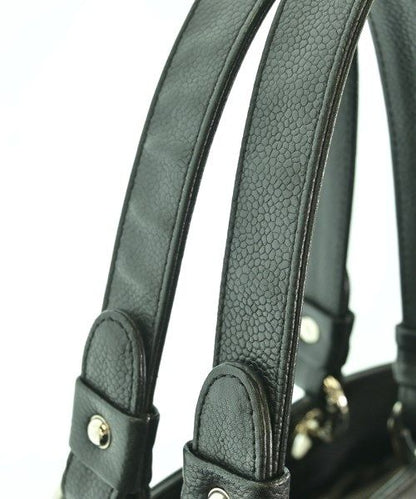 Chanel Quilted Tote Bag CC Logo Caviar Leather — view 8
