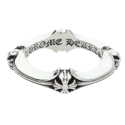 Chrome Hearts Plus and Bone Ring Silver