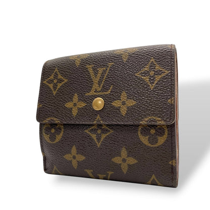 Louis Vuitton Porte Monnaie Billets Cartes Credit Monogram Bifold Wallet Snap