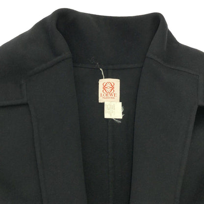 Loewe Vintage Cashmere Overshort Coat Black 40 — view 4