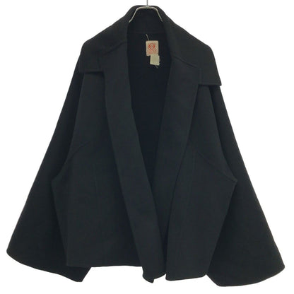 Loewe Vintage Cashmere Overshort Coat Black 40