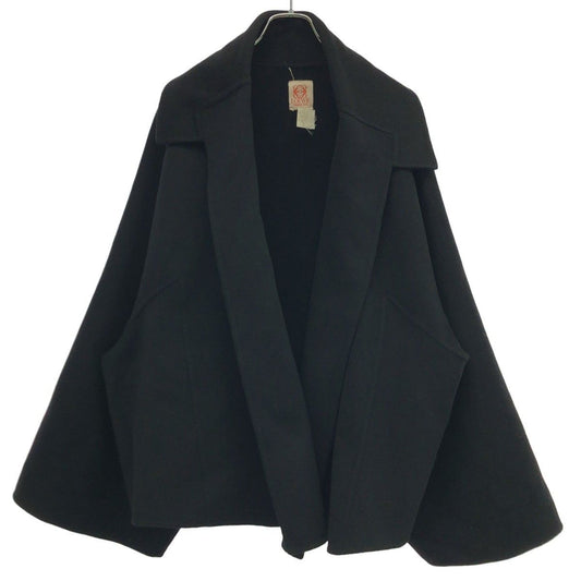 Loewe Vintage Cashmere Overshort Coat Black 40