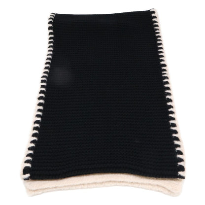 Chanel 23A CC Logo Silk Cashmere Knit Scarf — view 3