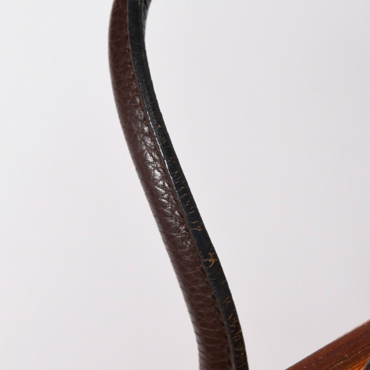 Hermes Haut Courroies 28 Hac 28 Handbag Togo Taurillon Clemence Chocolat Rouge — view 8