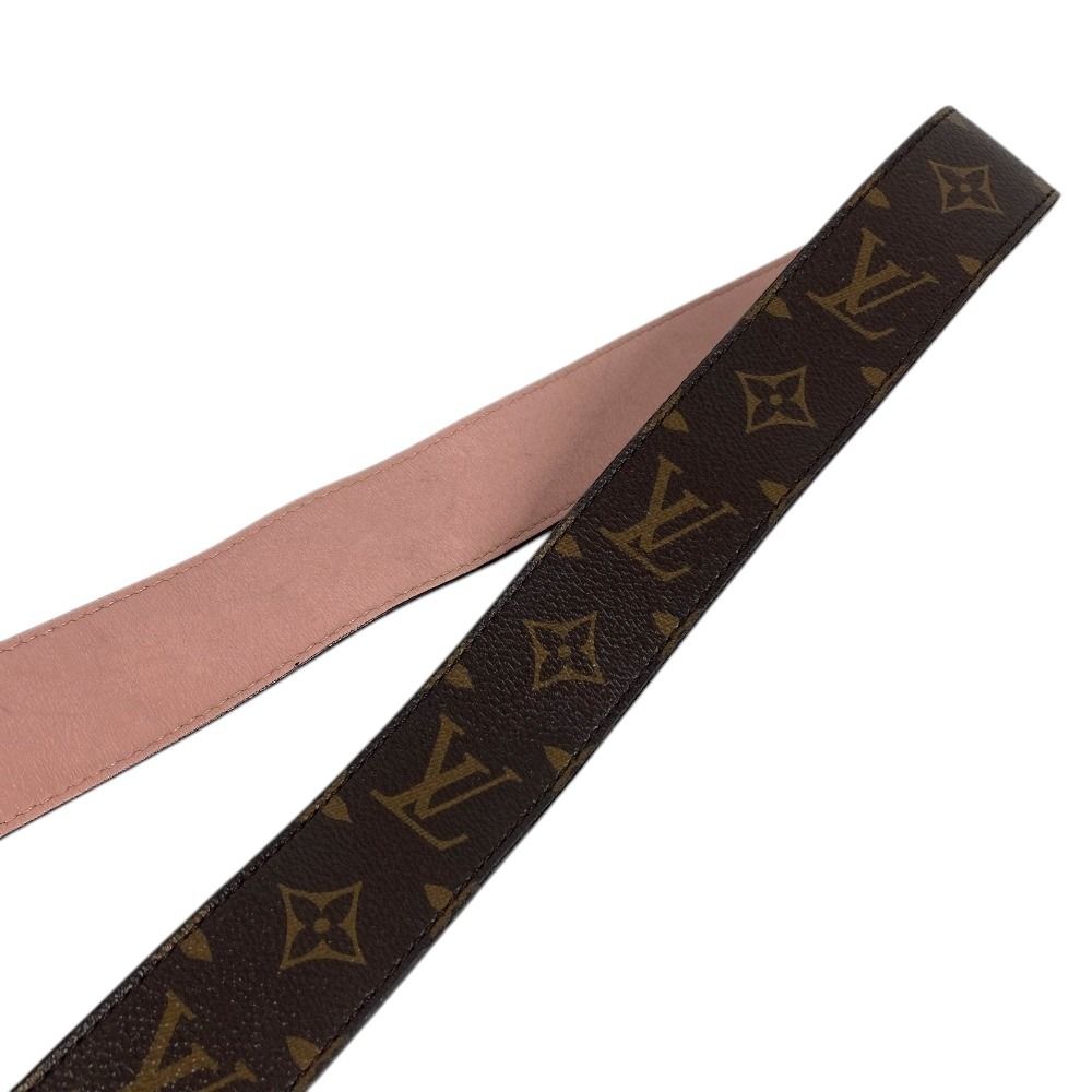 Louis Vuitton Shoulder Strap Monogram Canvas Rose Poodle Pink — view 3