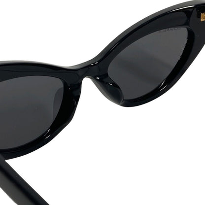 Chanel Sunglasses Rectangle Shape Logo CC Acetate Black Eyewear — view 6