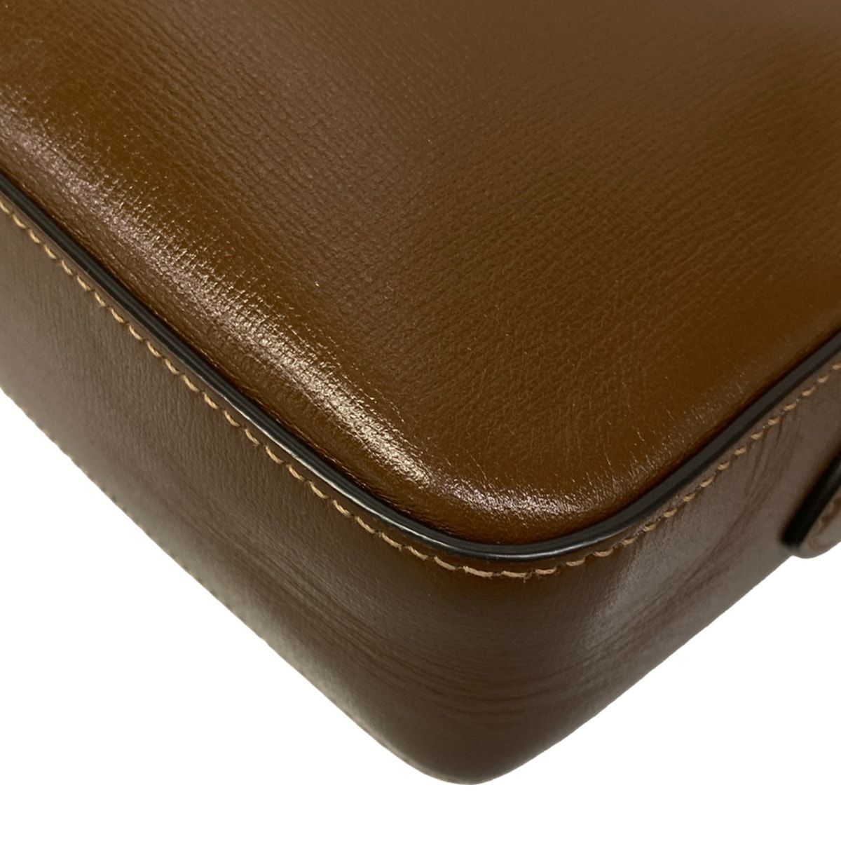 Gucci Shoulder Bag Gucci Horsebit 1955 Small Dark Brown Leather — view 6