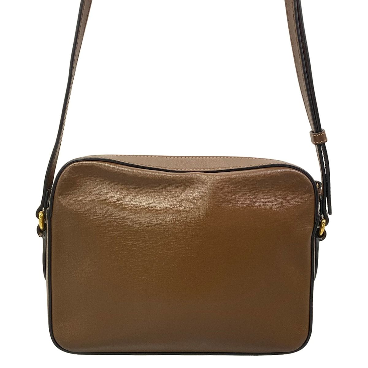 Gucci Shoulder Bag Gucci Horsebit 1955 Small Dark Brown Leather — view 3