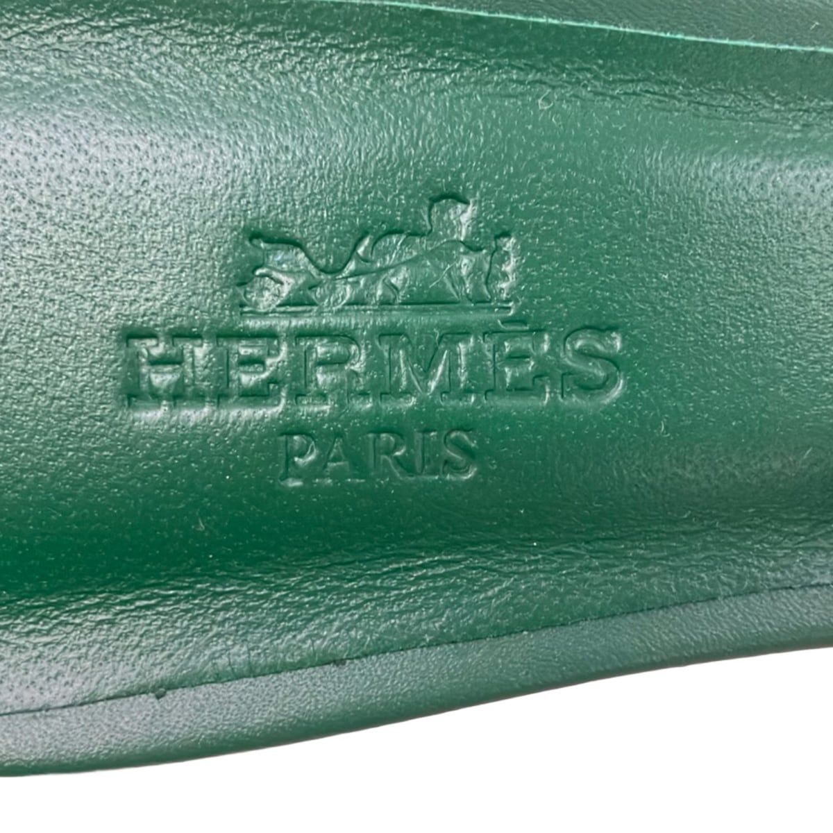 Hermes Mules Oasis Dark Green — view 5