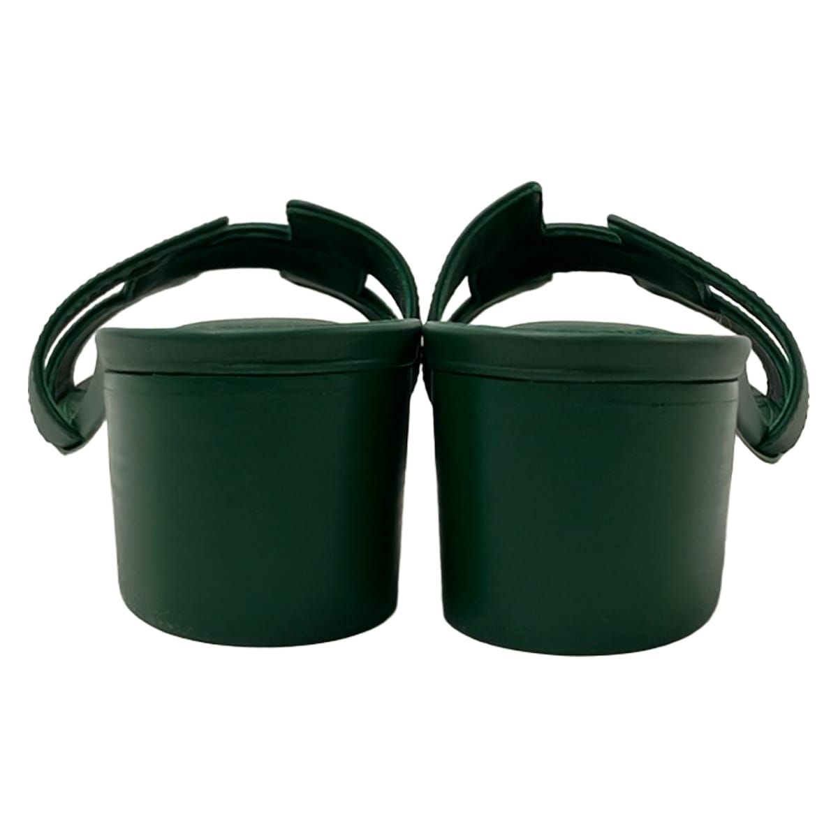 Hermes Mules Oasis Dark Green — view 3