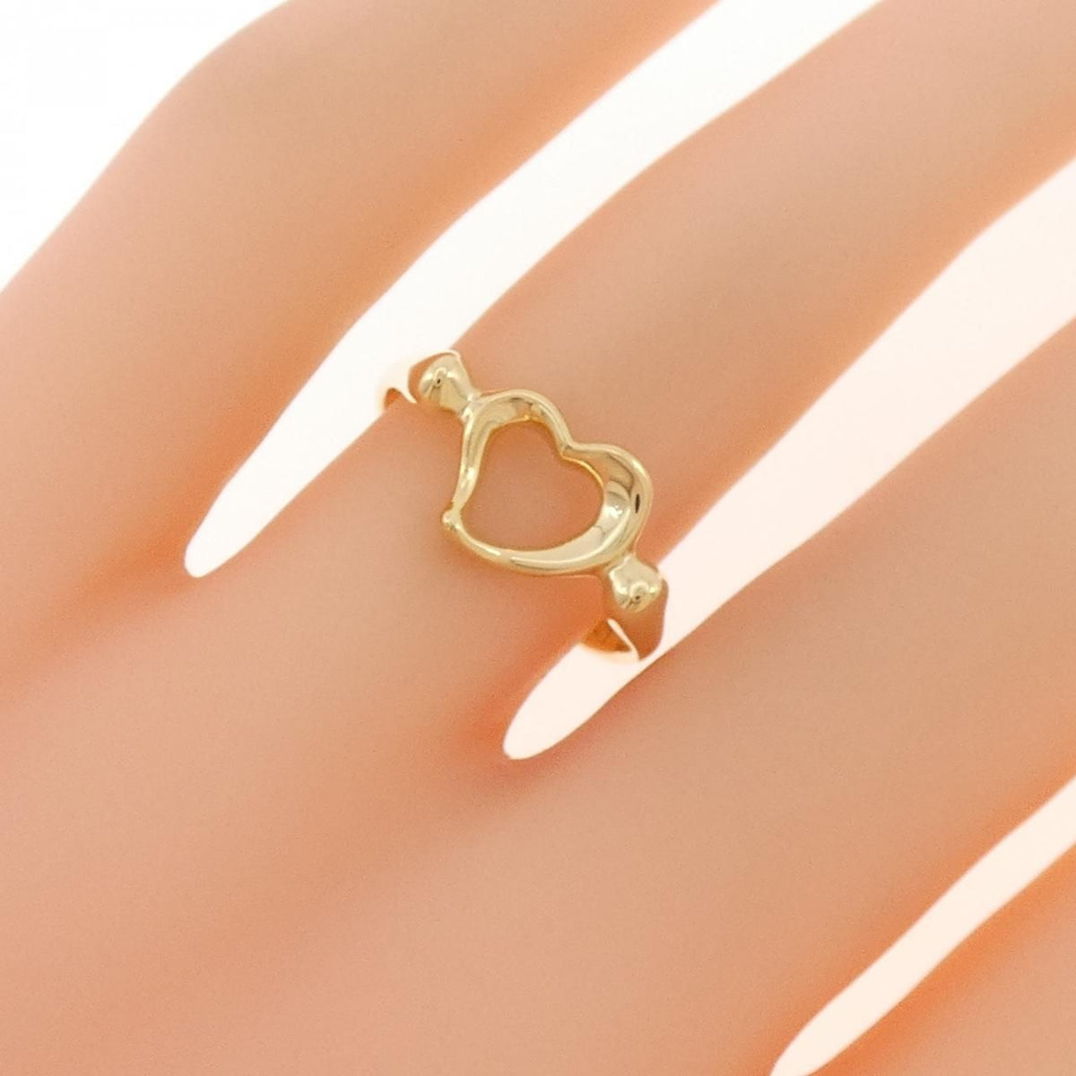 Tiffany & Co Open Heart Ring — view 5