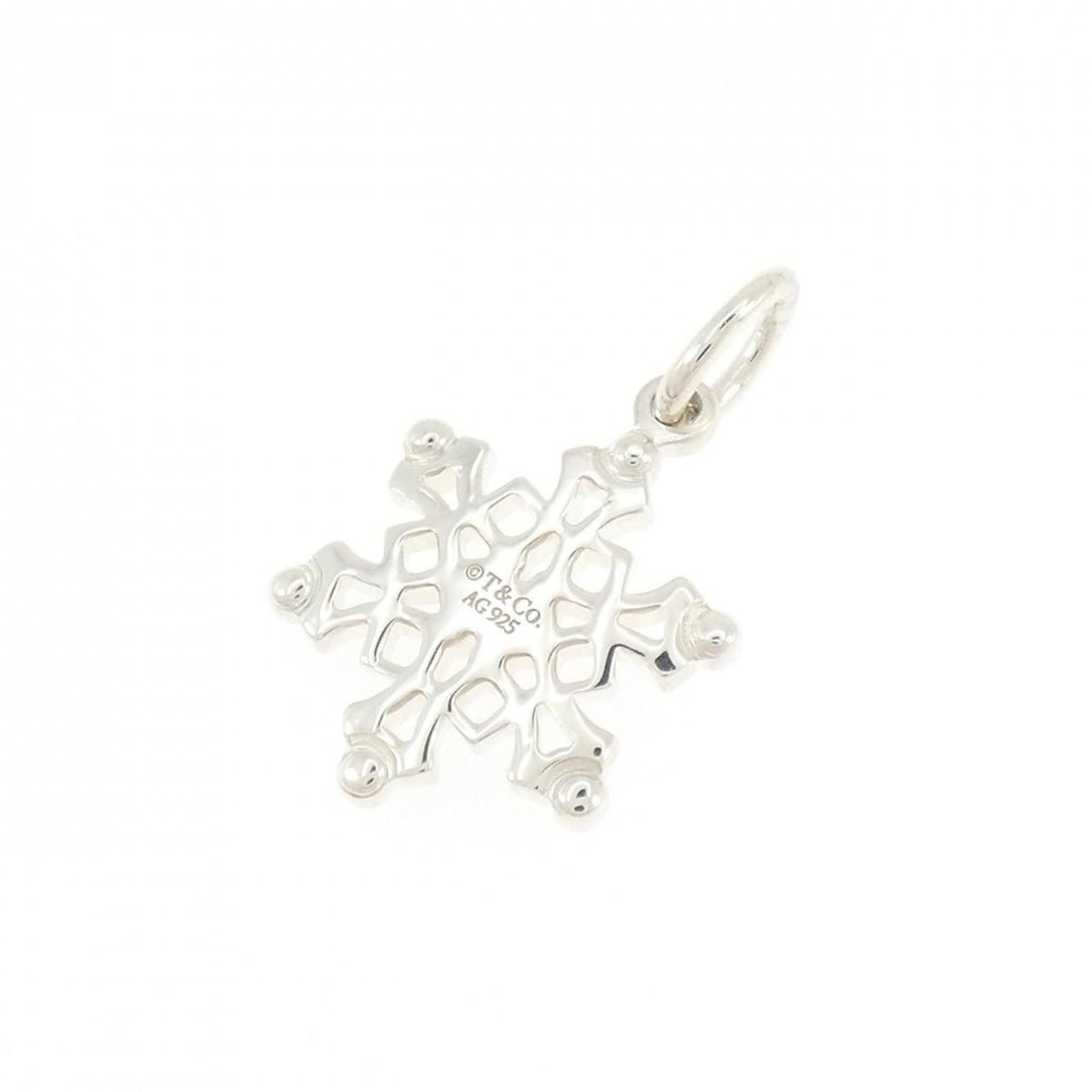 Tiffany & Co Snowflake Pendant — view 2