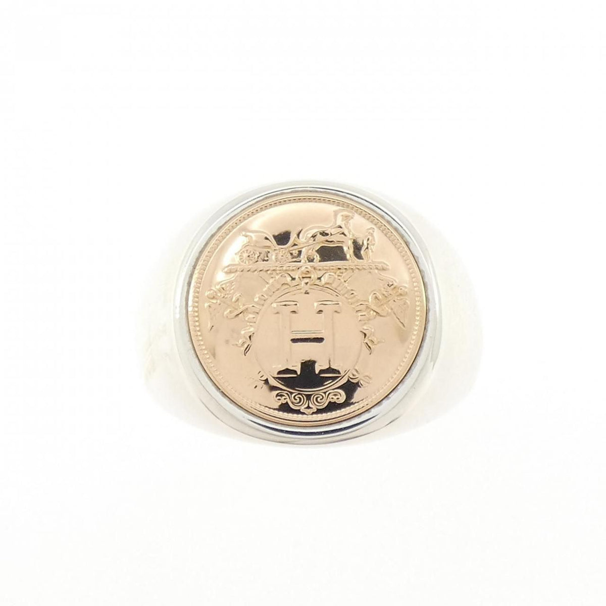 Hermes Ex-Libris Chevalier Ring — view 2