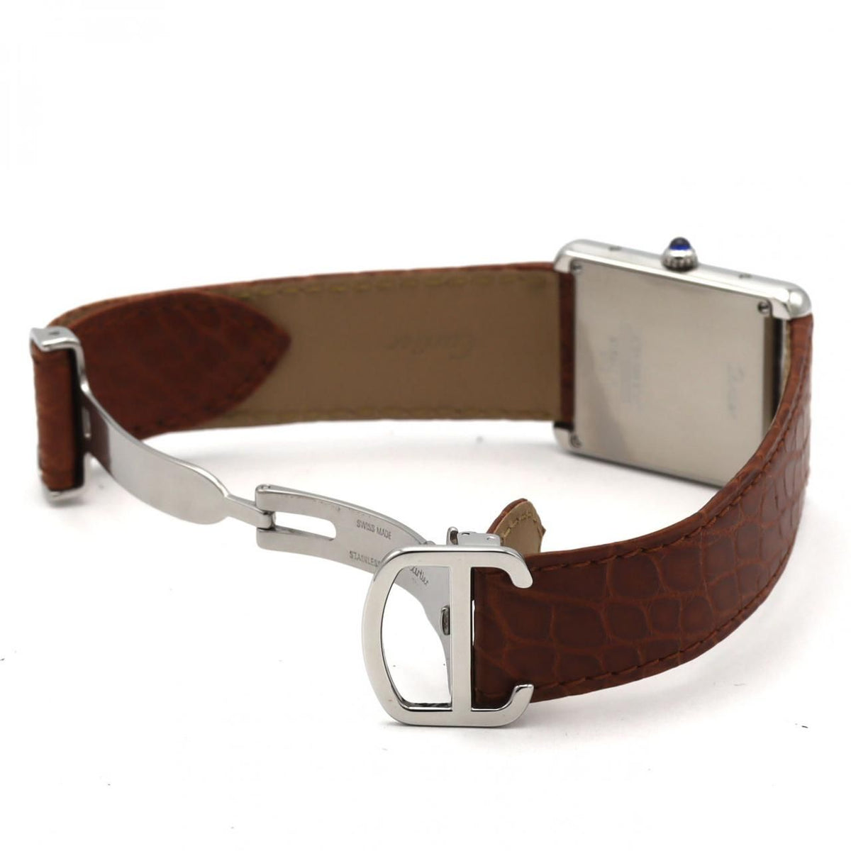 Cartier Tank Solo LM SS Quartz Watch — view 7