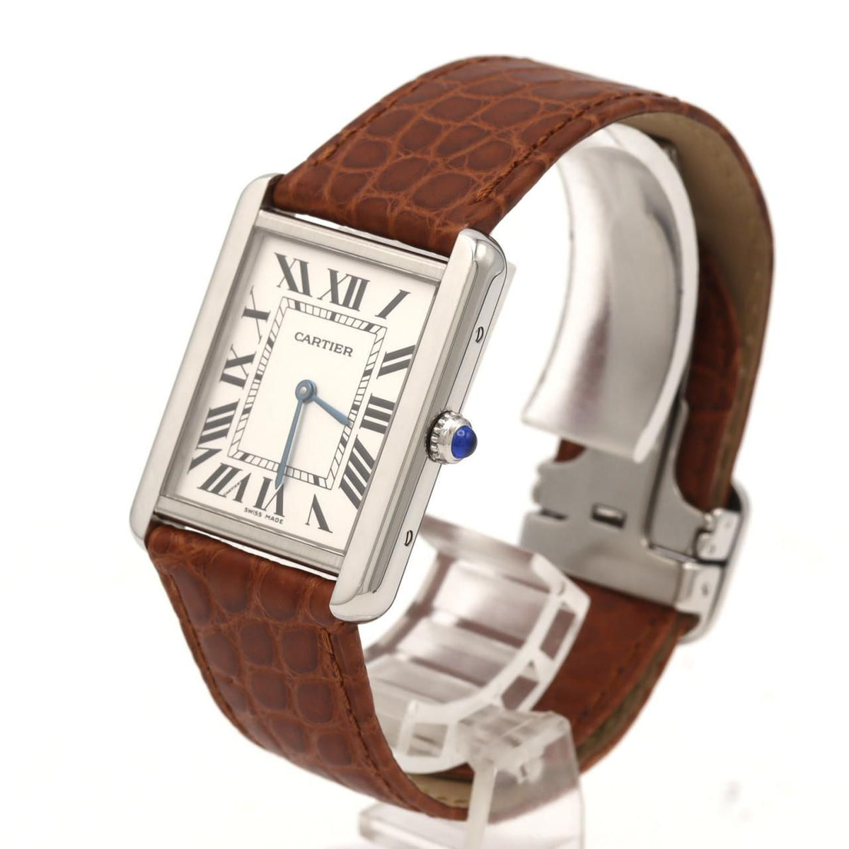 Cartier Tank Solo LM SS Quartz Watch — view 2