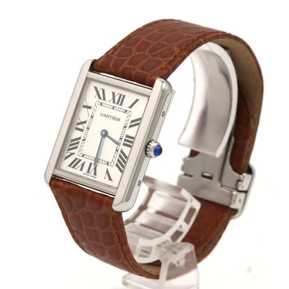 Cartier Tank Solo LM SS Quartz Watch — view 2