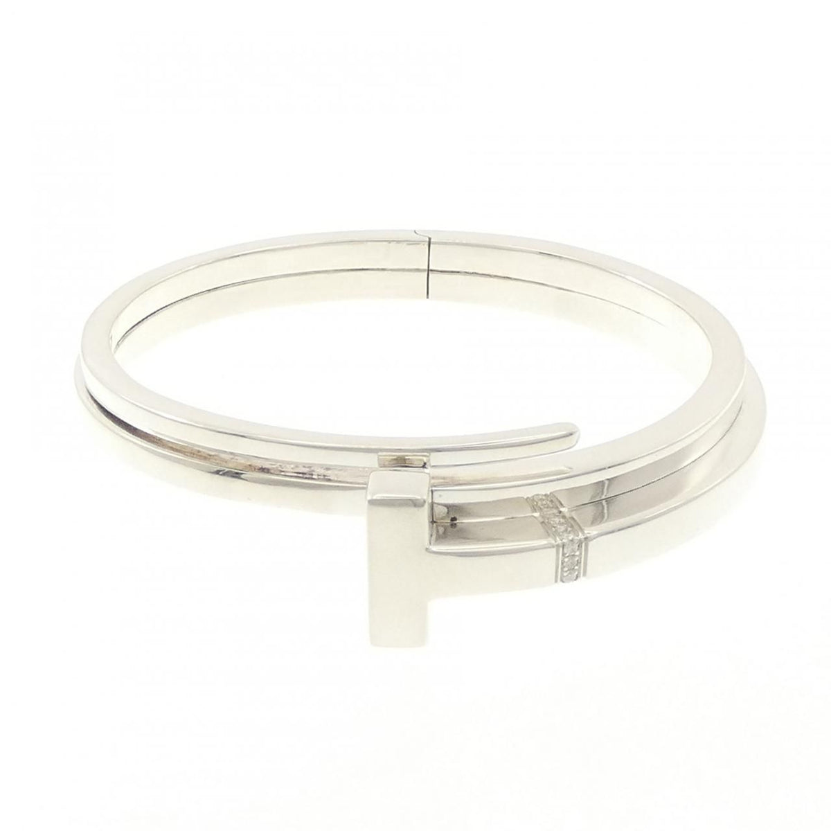 Tiffany & Co T Square Wrap Medium Bangle Bracelet