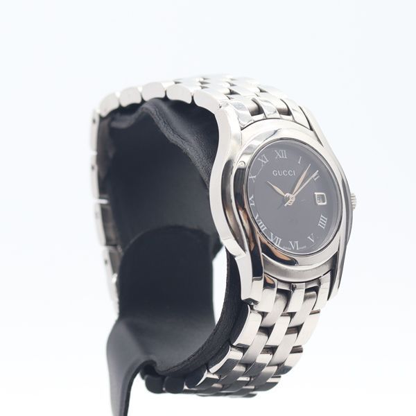 Gucci Date Black Dial Watch — view 2