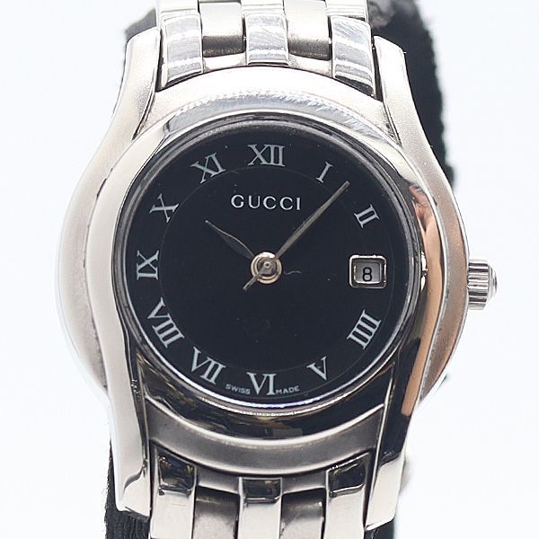 Gucci Date Black Dial Watch