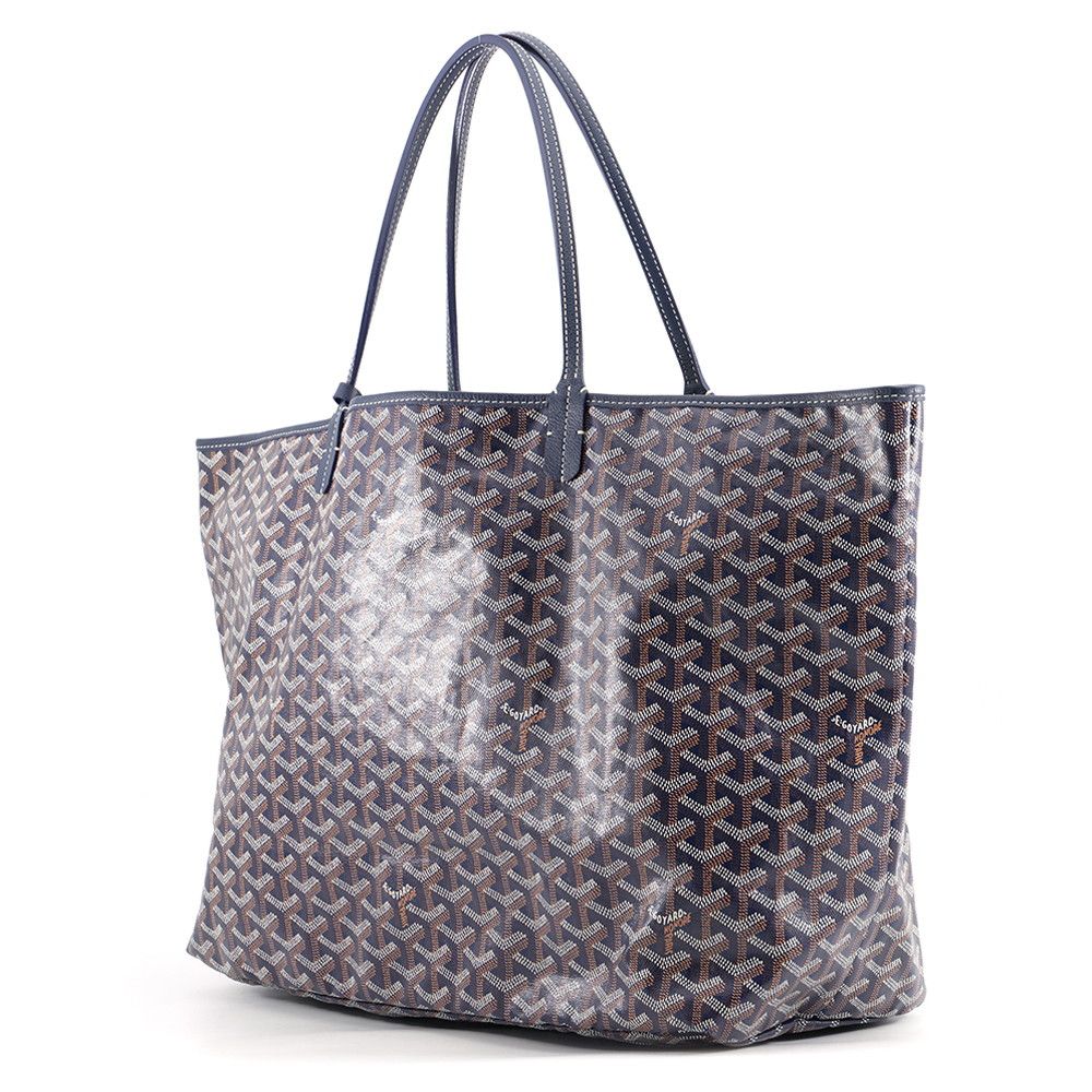 Goyard Tote Bag Saint Louis GM Leather Herringbone — view 2