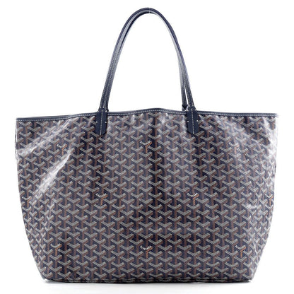 Goyard Tote Bag Saint Louis GM Leather Herringbone