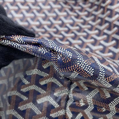 Goyard Tote Bag Saint Louis GM Leather Herringbone — view 6