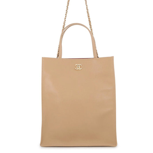Chanel Tote Bag Small Shopping CC Logo