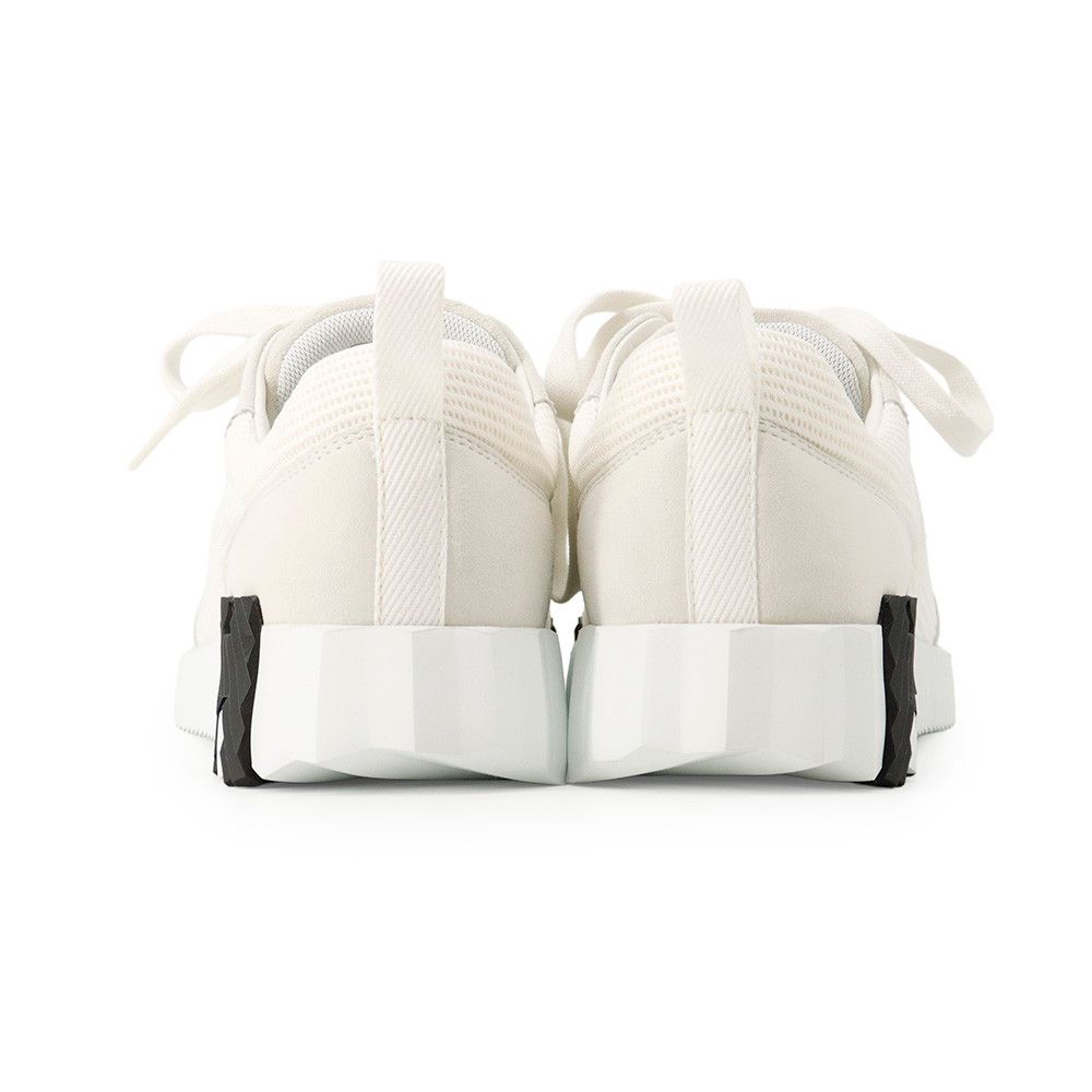 Hermes Sneakers Bouncing Mesh Velour Shoes White — view 3