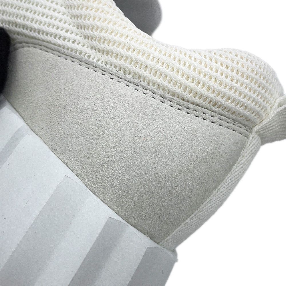 Hermes Sneakers Bouncing Mesh Velour Shoes White — view 8