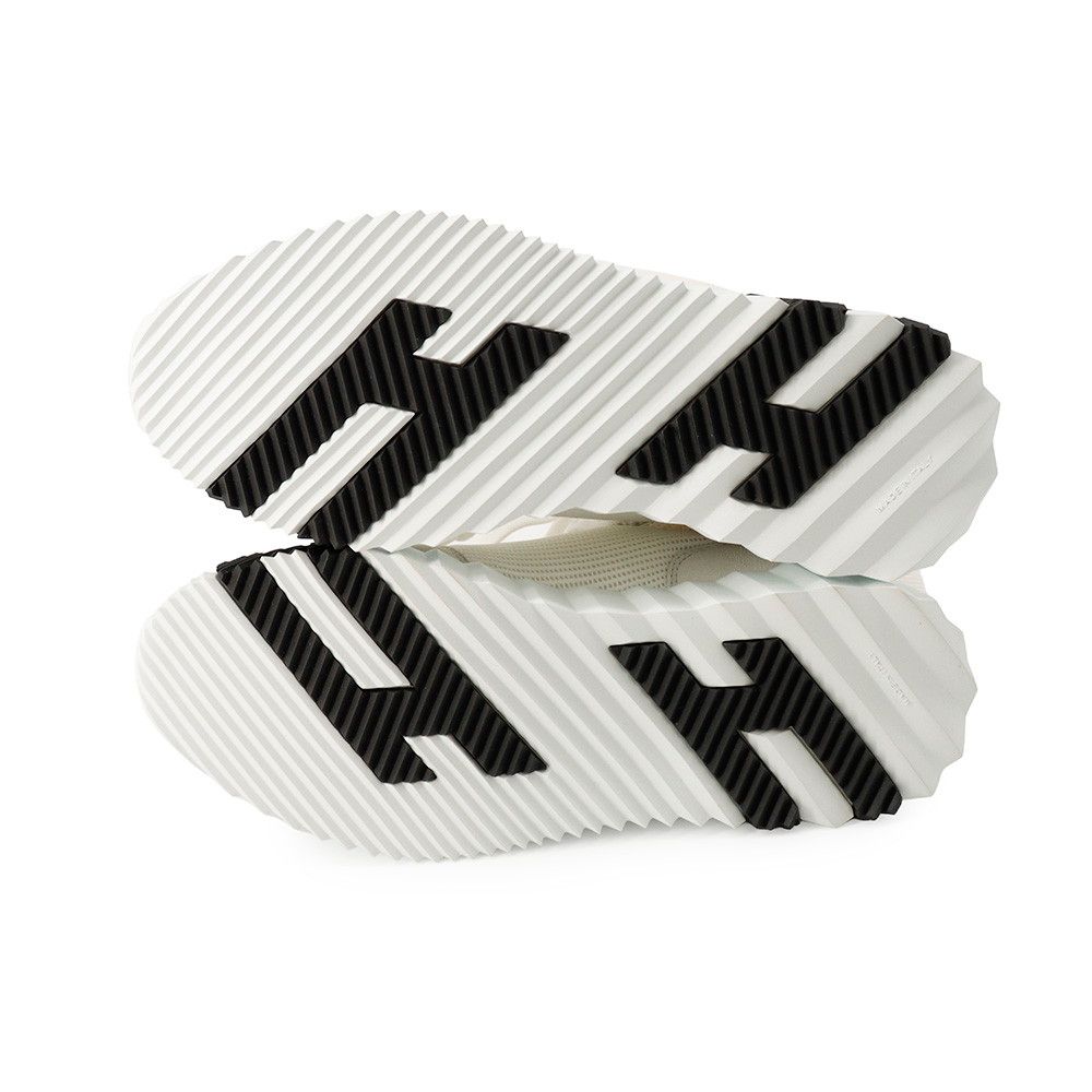 Hermes Sneakers Bouncing Mesh Velour Shoes White — view 4