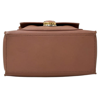 Balenciaga 2-Way Shoulder Bag Leather Padlock Mini All Afternoon Pink Beige — view 3
