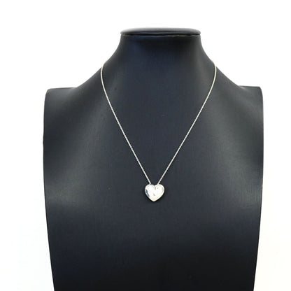 Tiffany & Co Necklace Fold Heart 925 Sterling Silver — view 6