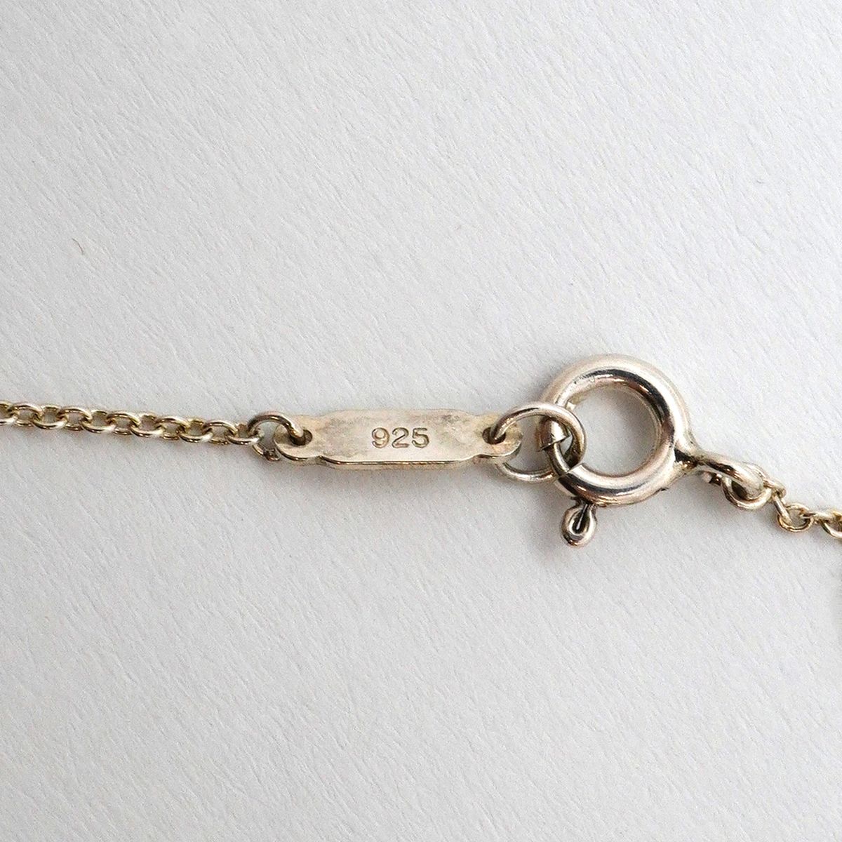 Tiffany & Co Necklace Fold Heart 925 Sterling Silver — view 5