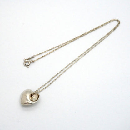 Tiffany & Co Necklace Fold Heart 925 Sterling Silver — view 3