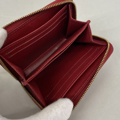 Louis Vuitton Coin Purse Vernis Zippy Pomme D'amour — view 3
