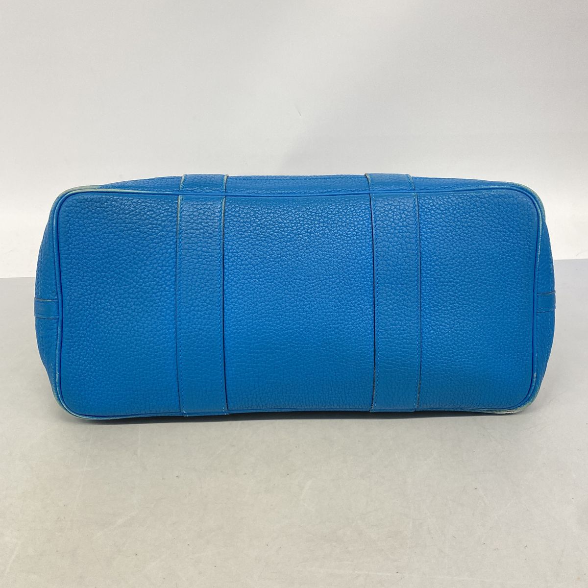 Hermes Tote Bag Garden Party PM Negonda Blue Zanzibar Silver — view 3