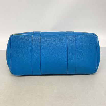Hermes Tote Bag Garden Party PM Negonda Blue Zanzibar Silver — view 3